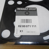 Fluence Silindir Kapak Contası